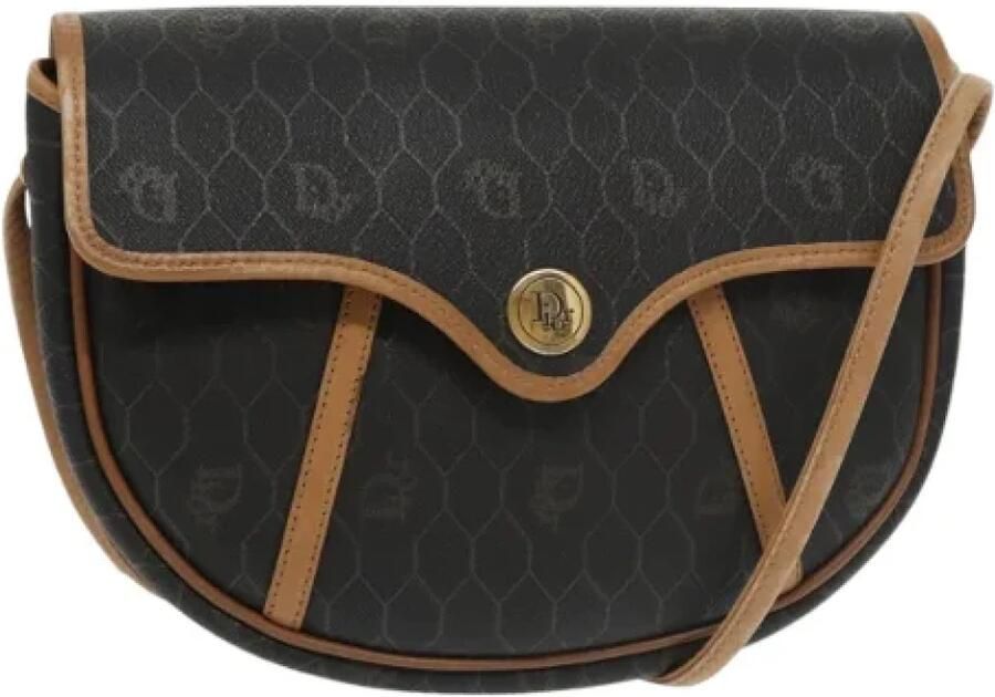 Dior Vintage Pre-owned Canvas dior-bags Black Dames