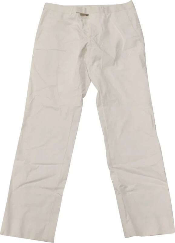 Dior Vintage Broek Wit Heren