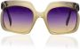 Dior Vintage Pre-owned Acetate sunglasses Yellow Dames - Thumbnail 1