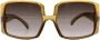 Dior Vintage Pre-owned Acetate sunglasses Groen Dames - Thumbnail 1