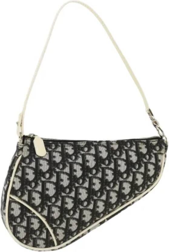 Dior Vintage Pre-owned Canvas dior-bags Zwart Dames