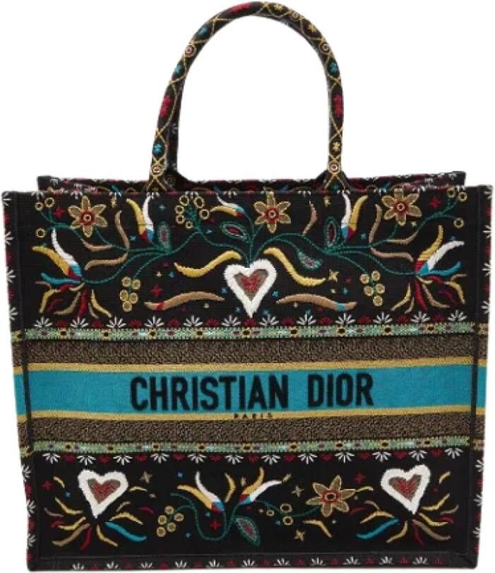 Dior Vintage Pre-owned Canvas totes Meerkleurig Dames