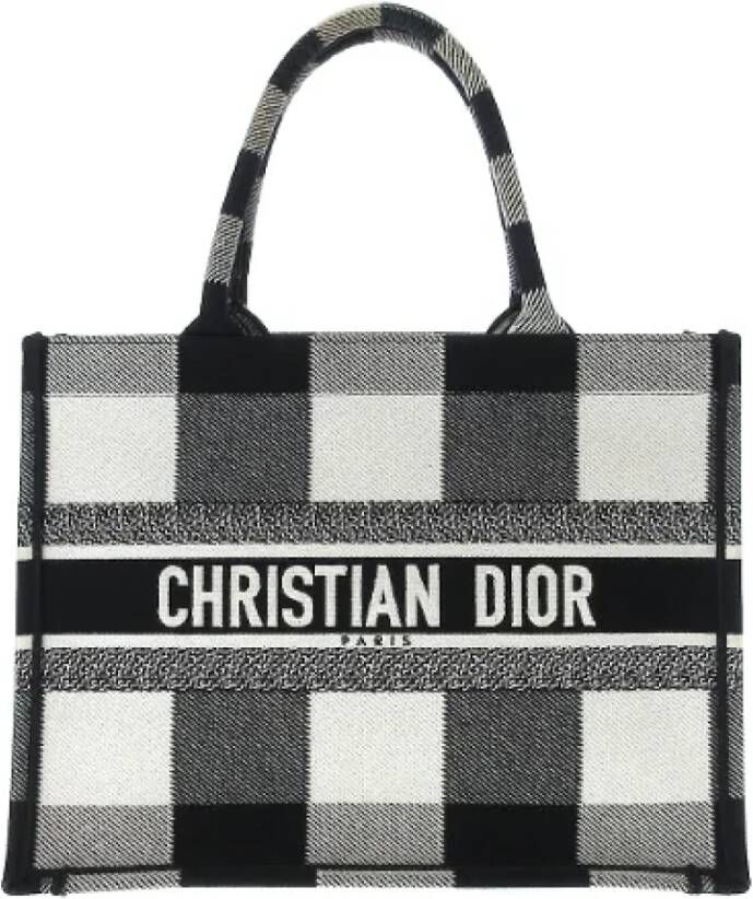 Dior Vintage Pre-owned Canvas totes Zwart Dames