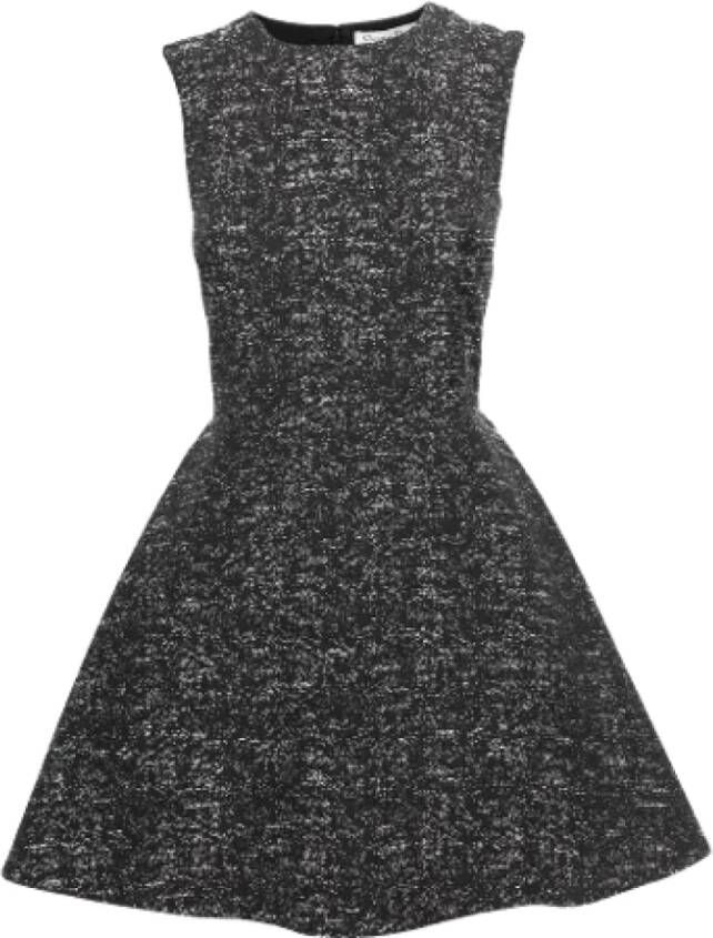 Dior Vintage Pre-owned Cotton dresses Zwart Dames