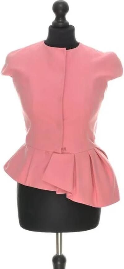 Dior Vintage Pre-owned Fabric dresses Roze Dames