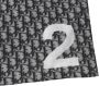 Dior Vintage Pre-owned Fabric scarves Blauw Dames - Thumbnail 1