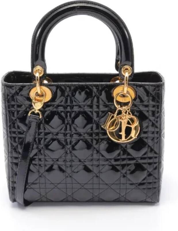 Dior Vintage Pre-owned Plastic dior-bags Zwart Dames