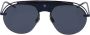 Dior Vintage Pre-owned Plastic sunglasses Blauw Dames - Thumbnail 1