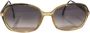 Dior Vintage Pre-owned Plastic sunglasses Yellow Dames - Thumbnail 1