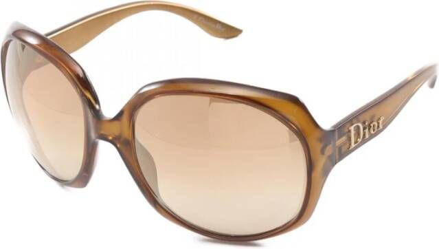 Dior Vintage Pre-owned Sunglasses Bruin Dames
