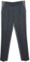 Dior Vintage Pre-owned Wool bottoms Grijs Dames - Thumbnail 1