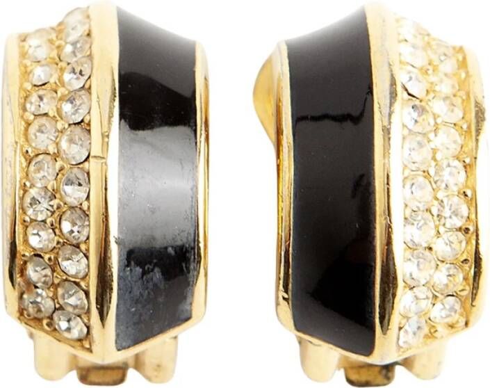 Dior Vintage Tweedehands accessoire Geel Dames
