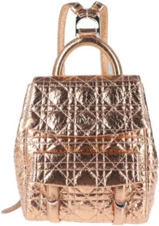 Dior Vintage Tweedehands rugzak Roze Dames