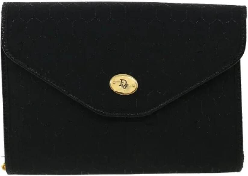 Dior Vintage Tweedehands schoudertas Zwart Dames