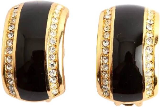 Dior Vintage Tweedehands sieraden Yellow Dames