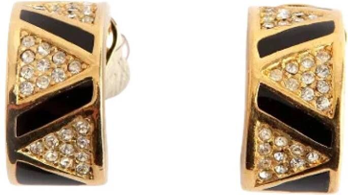 Dior Vintage Tweedehands sieraden Yellow Dames