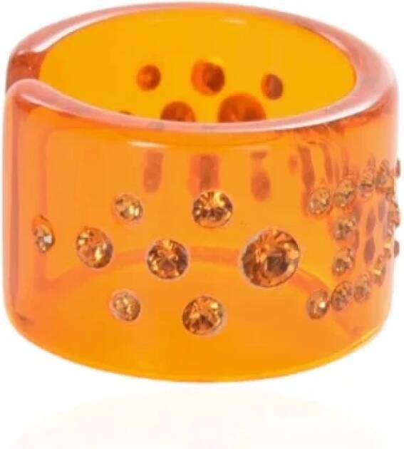 Dior Vintage Tweedehands sieraden Oranje Dames