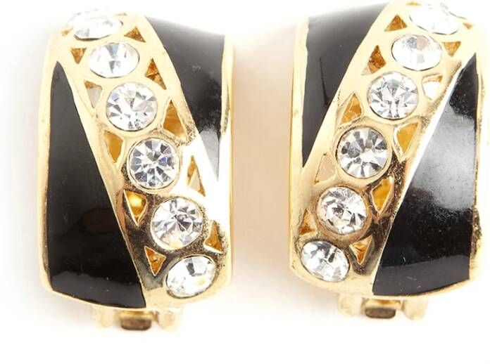 Dior Vintage Tweedehands sieraden Zwart Dames
