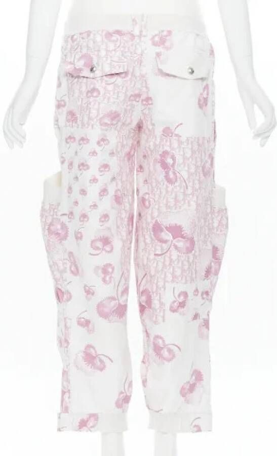 Dior Vintage Voldoende katoenen bodems Roze Dames