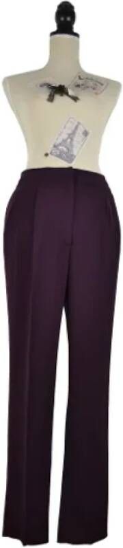 Dior Vintage Voldoende stoffen bodems Paars Dames