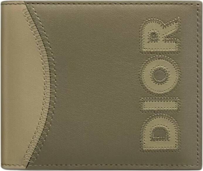 Dior Portemonnees Kaarthouders Green Heren