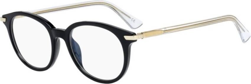 Dior Zwarte CRY Zonnebril essce1 7C5 Zwart Dames