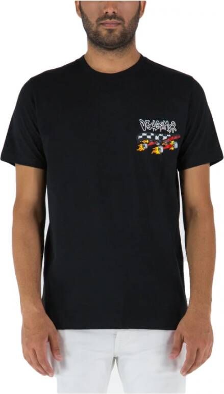 Disclaimer T-Shirts Black Heren