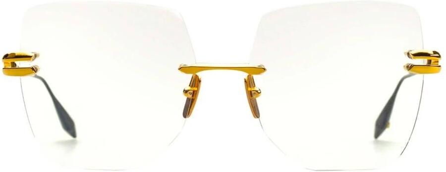 Dita Embra Eyewear Frames Yellow Gold Black Yellow Unisex - Foto 2