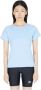 (Di)vision Stretch T-shirt Lichtgewicht en Stijlvol Blauw Dames - Thumbnail 1
