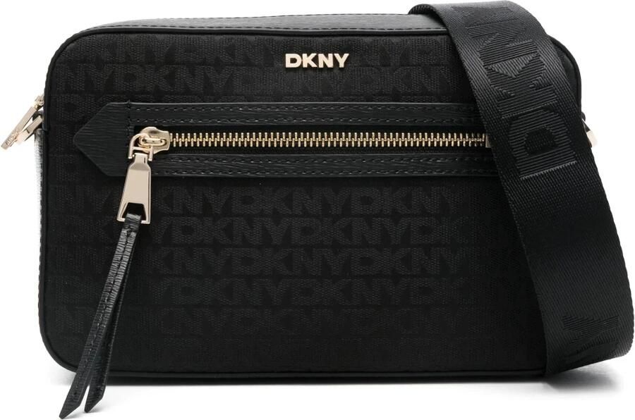 DKNY Zwarte Crossbody Tas Casual Stijl Black Dames - Foto 4