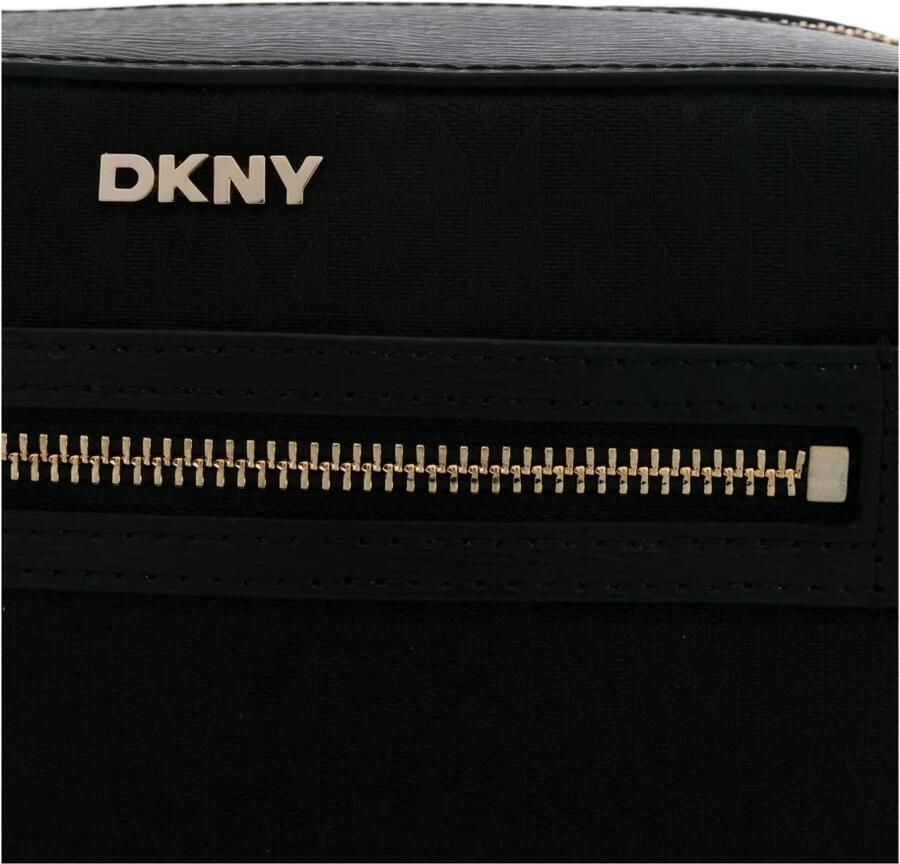 DKNY Zwarte Crossbody Tas Casual Stijl Black Dames
