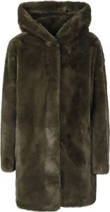 DKNY Faux Fur & Shearling Jackets Groen Dames