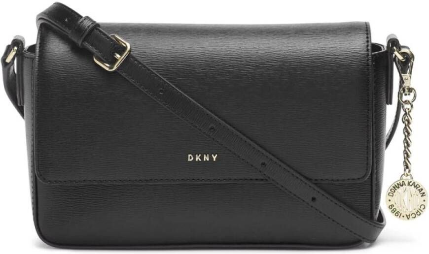 DKNY Crossbody bags Bryant Md Flap Crossbody in zwart