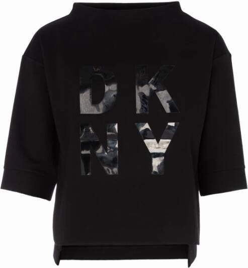 DKNY T-shirt Zwart Dames