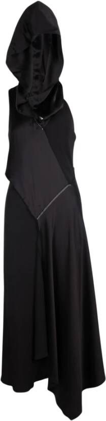 DKNY Uitgesneden jurk met kap Zwart Dames