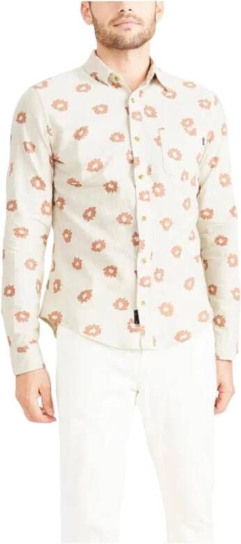 Dockers Casual Shirts White Heren