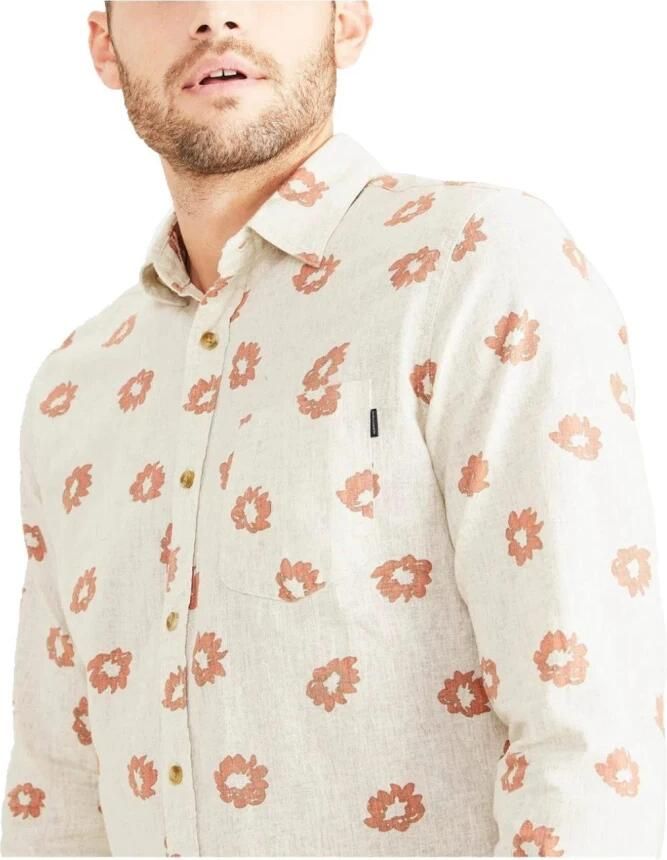 Dockers Casual Shirts White Heren - Foto 2