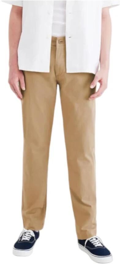 Dockers Khaki Slim Fit Harvest Broek Beige Heren