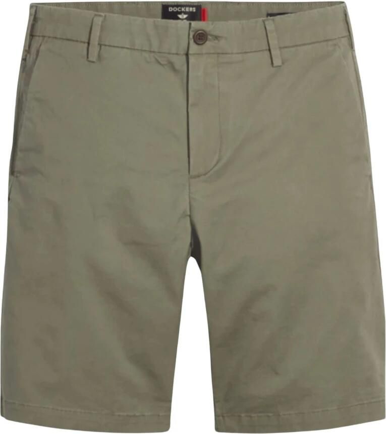 Dockers Moderne Chino Bermuda Shorts Green Heren