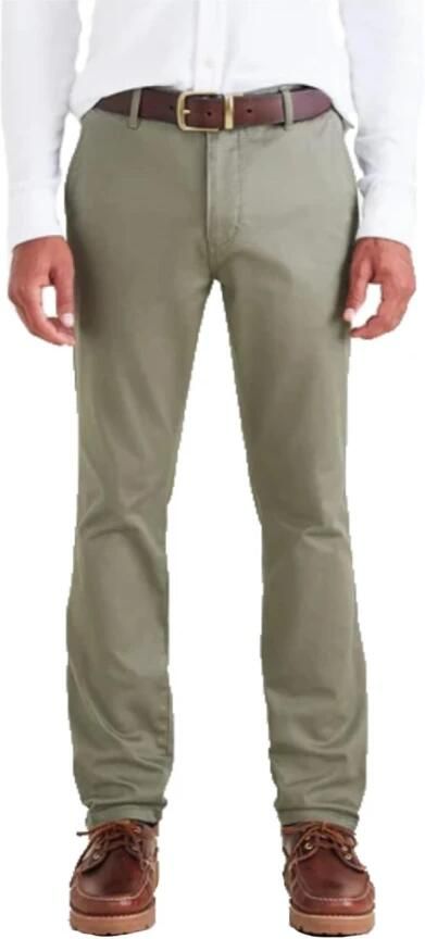 Dockers Originele Chino Opp Skinny Broek Green Heren - Foto 3