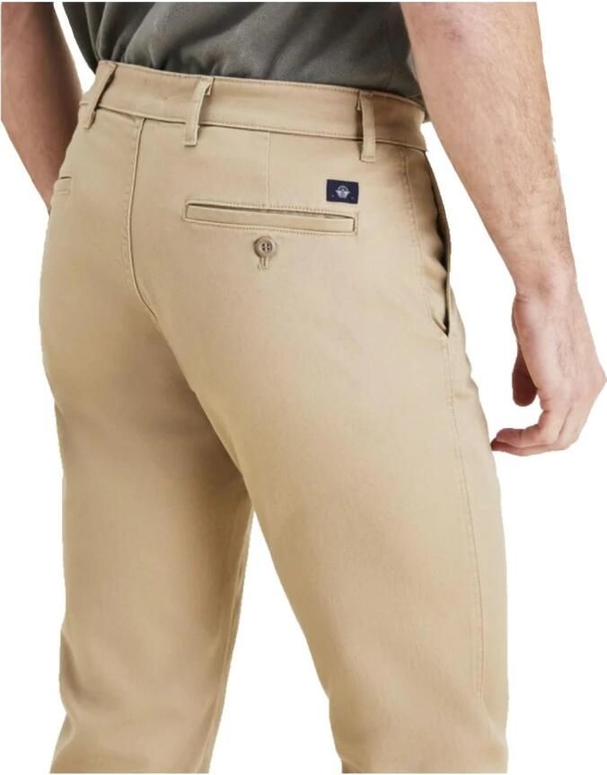 Dockers Originele Slim Harvest Gold Broek Beige Heren - Foto 2