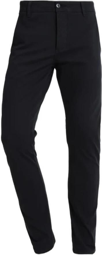 Dockers Blauwe Herenbroek 5 Zakken Knopen Logo Blue Heren - Foto 6