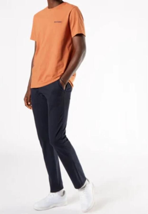 Dockers Blauwe Herenbroek 5 Zakken Knopen Logo Blue Heren - Foto 4