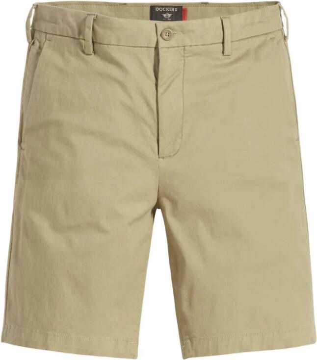 Dockers Shorts Beige Heren