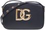 Dolce&Gabbana Crossbody bags Logo Crossbody Bag Leather in zwart - Thumbnail 2