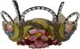 Dolce & Gabbana Authentieke Crystal Diadem Tiara met LED-verlichting Yellow Dames - Thumbnail 1