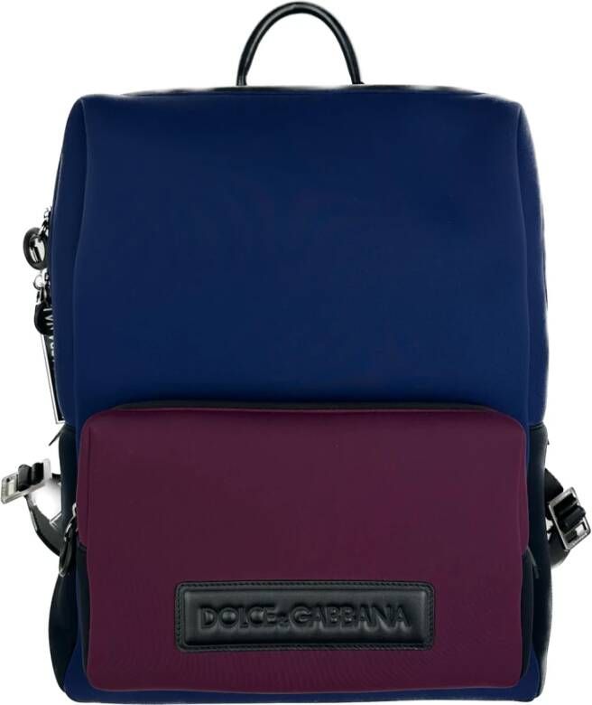 Dolce & Gabbana Backpacks Blauw Heren