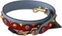 Dolce & Gabbana Blauwe Leren Schouderband voor Vrouwen Blue Dames - Thumbnail 1
