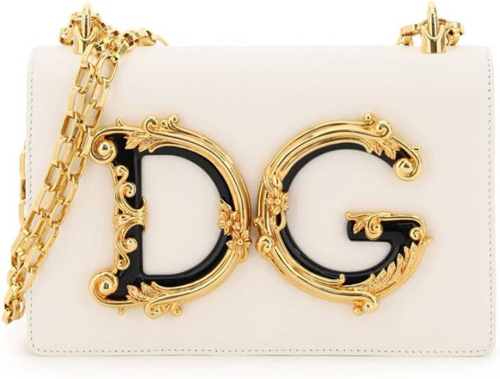 Dolce & Gabbana DG Girls schoudertas Beige Dames