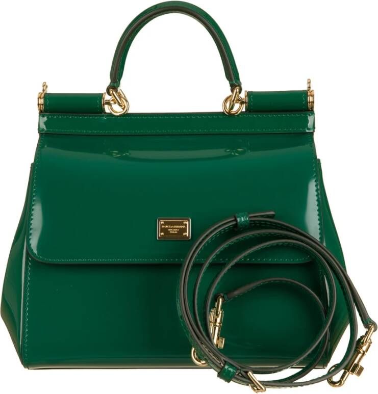 Dolce&Gabbana Satchels Sicily Shoulder Bag in green
